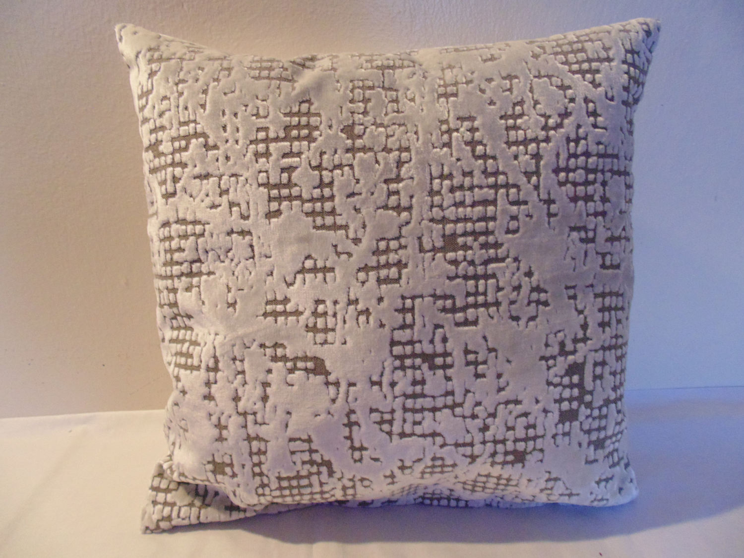 Designers Guild Fabric Boratti Bianco Alabaster Cushion Covers