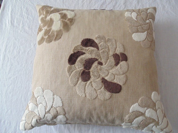 Designers Guild William Yeoward Fabric Cushion Cover Ranakpur Mocha Pillow Etsy Canada