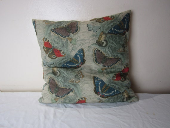 Designers Guild/John Derian **PARROT AVAIRY**  Cotton Cushion Cover    ~  46cm 