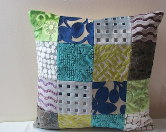 Designers Guild Fabric Gorgeous Patchwork Cushion Covers D6