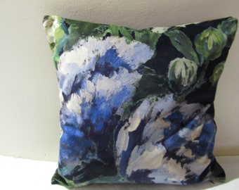 Designers Guild Fabric Bloomsbury Rose-Indigo Cushion Cover