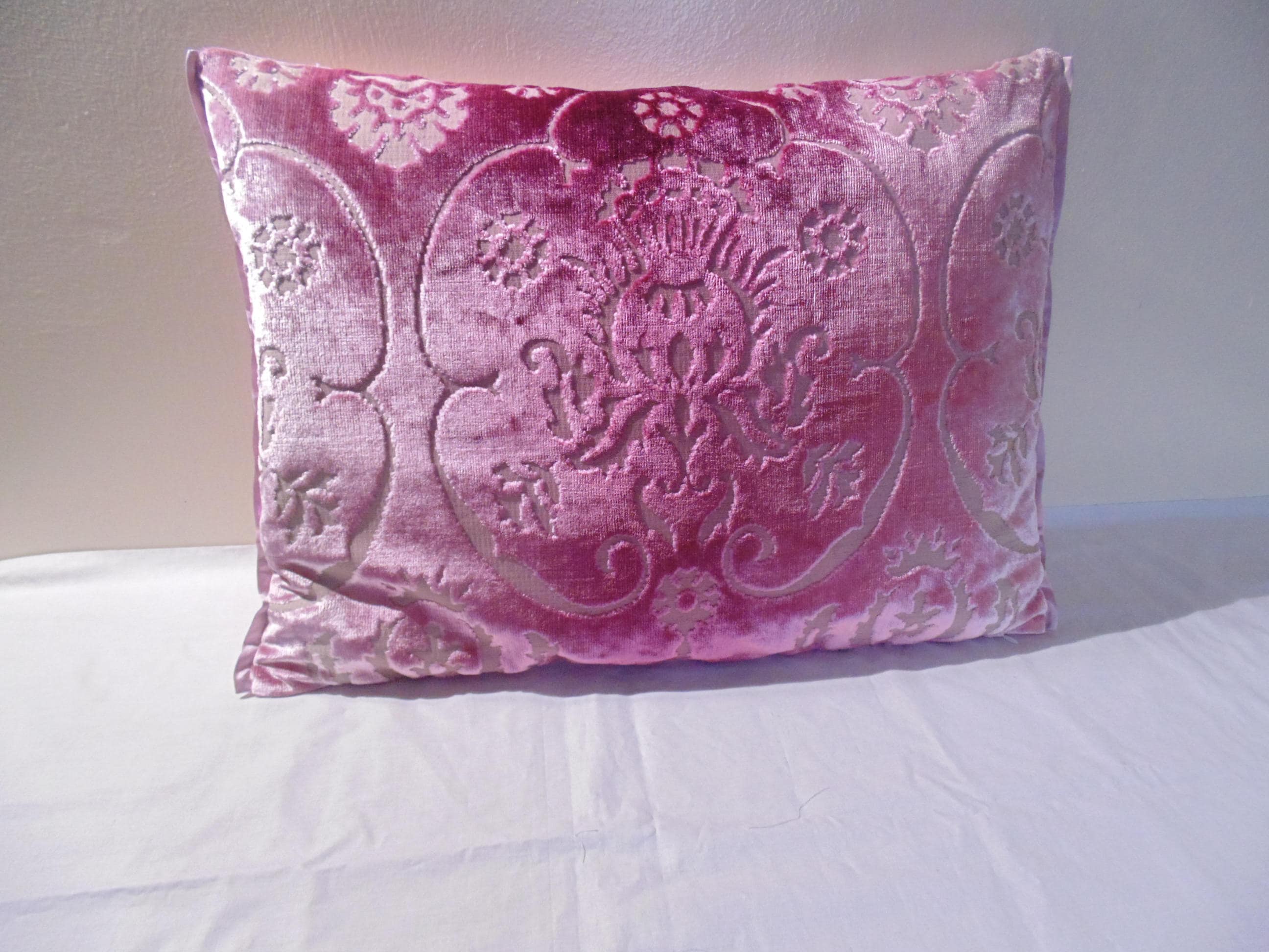 Housse De Coussin Carrée Designers Guild FRITILLARIA Pivoine - 100% Coton