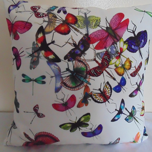 Designers Guild Christian Lacroix fabric Mariposa Perroquet Cushion Cover