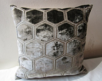 Designers Guild Fabric Manipur Moleskin Cushion Cover / pillow cover