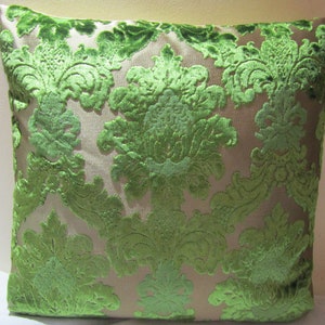 Designers Guild Fabric Royal Collection Greville Emerald Cushion Cover / Pillow