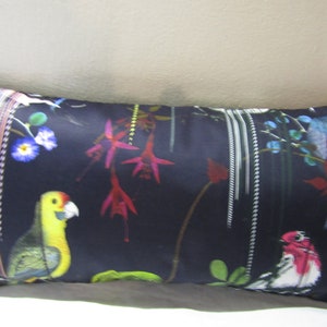 Designers Guild & Christian Lacroix fabric Birds Sinfonia Crepuscule  Cushion Cover D8