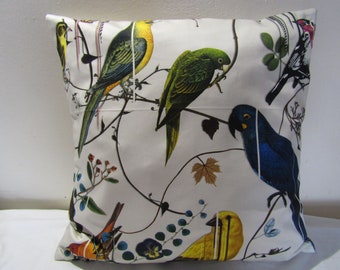 Designers Guild &Christian Lacroix tissu Oiseaux Sinfonia Jonc Coussin Housse