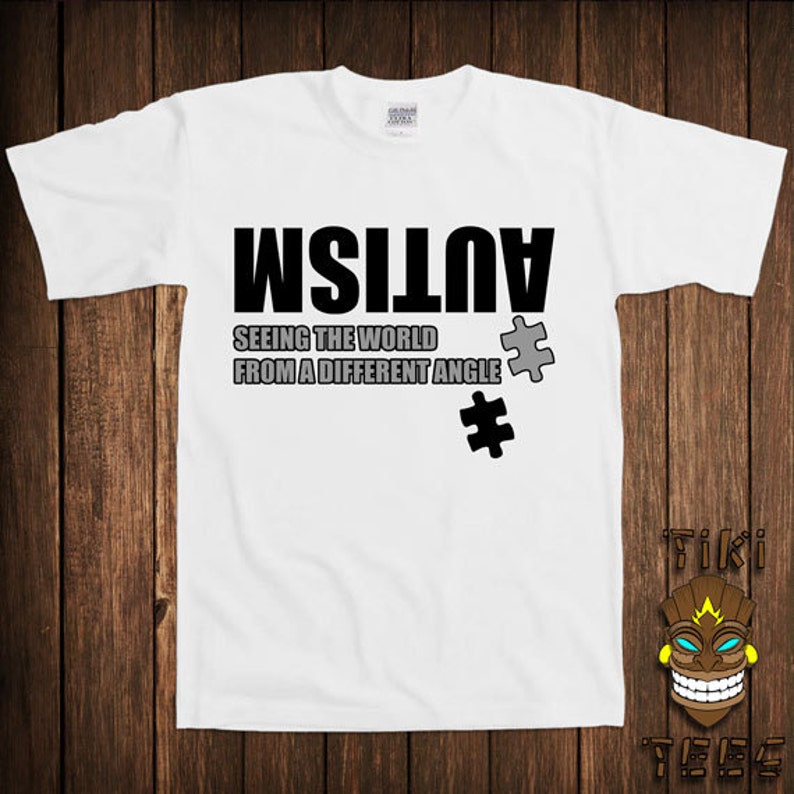 Funny Autism Awareness Tshirt Autistic Tshirt Tee Shirt Etsy