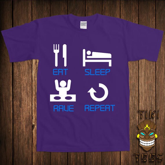 funny rave t shirts