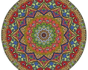 Are we living in a simulation - 12" x 12" Giclee Print