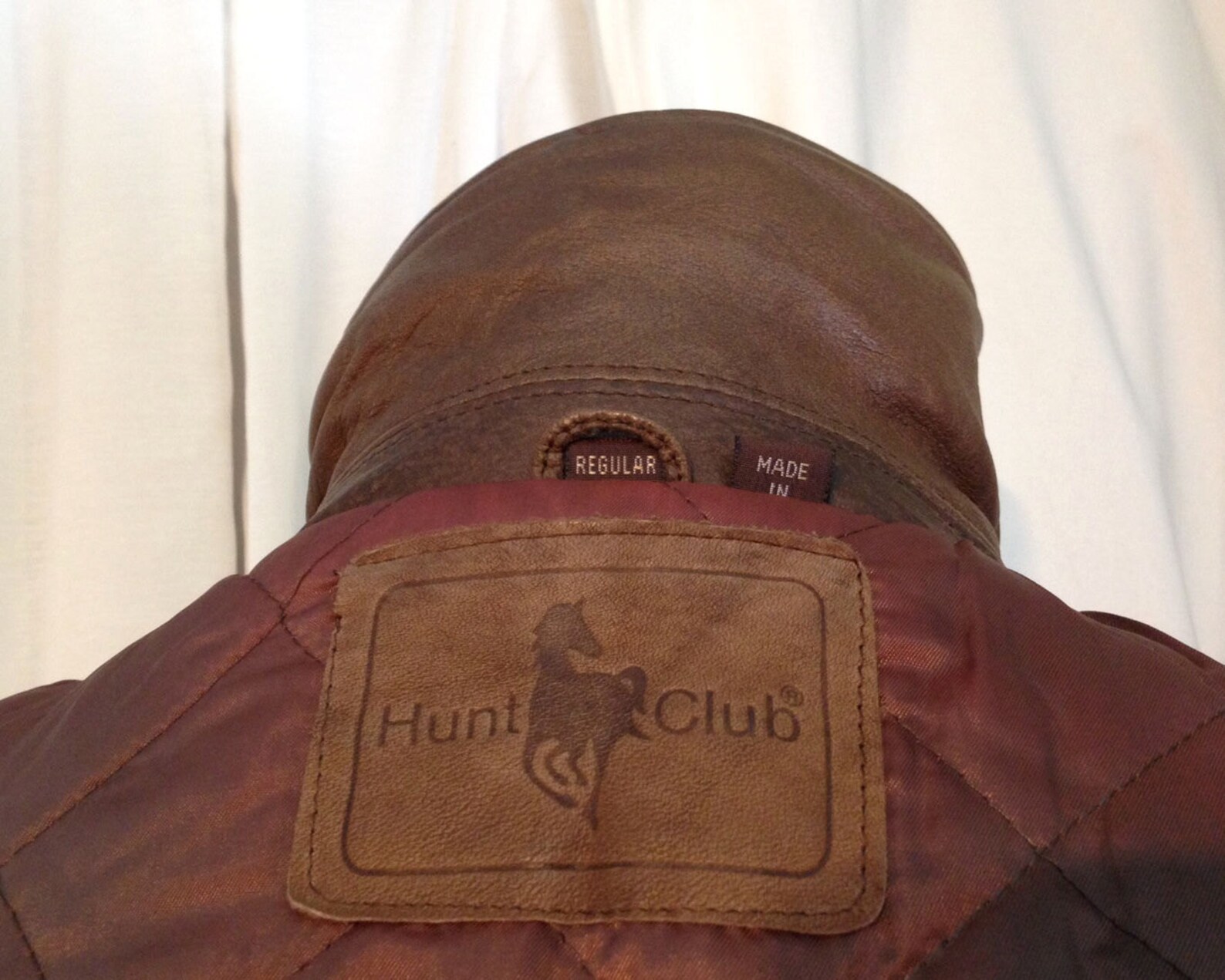 hunt club leather jacket