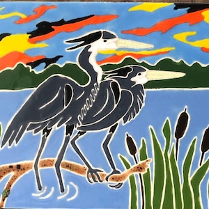 Heron address tile