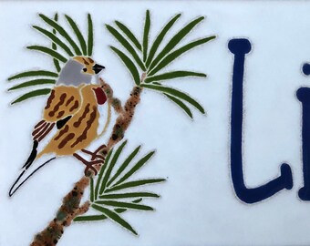 Finch Address Tile