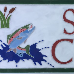 Trout Jumping address tile