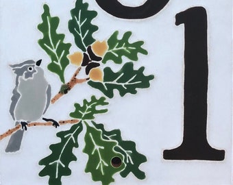 Bird address tile