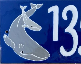 Whale address tile