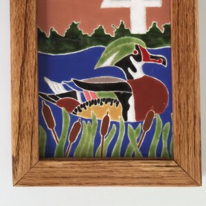Wood Duck address tile