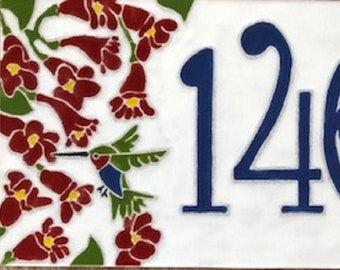 Hummingbird address tile