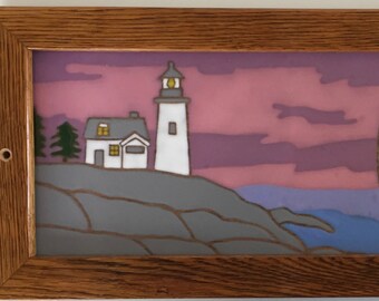 Lighthouse address tile