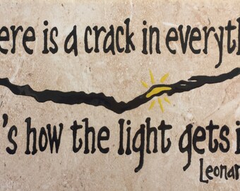 Leonard Cohen Anthem Etsy