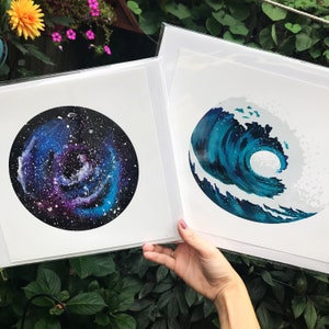 Wave art, surf art, wave painting, surf decor, surf painting, wave decor