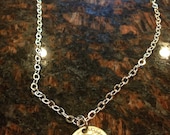 Buffalo Nickel coin necklace featuring the buffalo