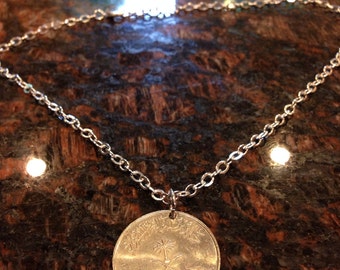 Arabie Saoudite 1 collier de pièces de monnaie riyal