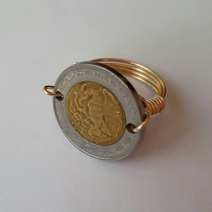 1945 dos pesos ring - Etsy 日本