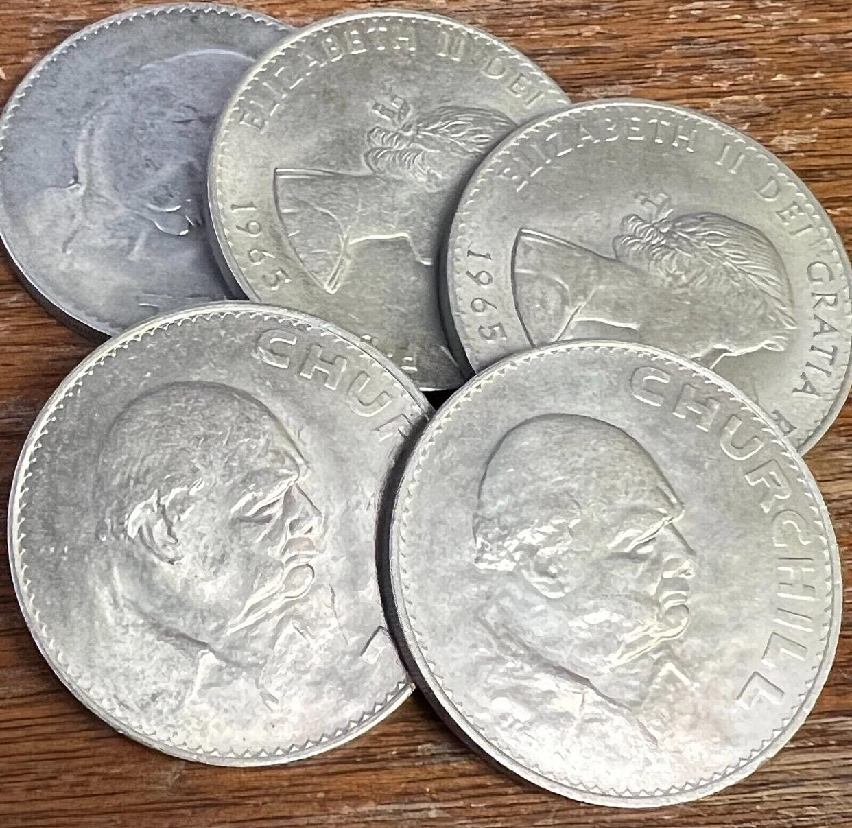 Winston Churchill Coin 1965 - Etsy Canada
