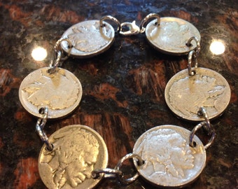 Buffalo Nickel Bracelet