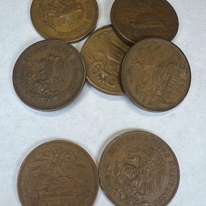 1943 Mexican Coin - Etsy