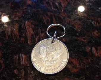 Indonesia 500 rupiah keychain