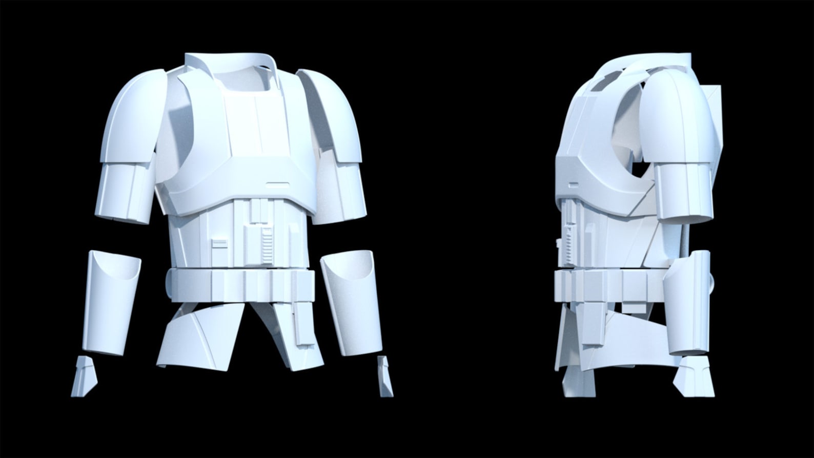 Star Wars Rogue One Shoretrooper armor files for 3D