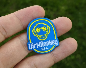 Dirt Monkey Inspired Hat Pin *LIMITEDEDITION* Heady Hat Pins by : Eccentric Visuals