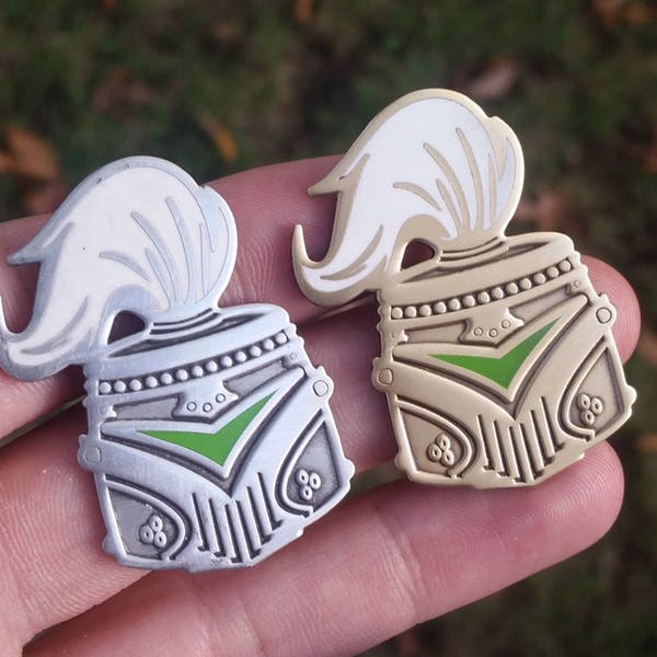 Sir Wobble Ganja White Night Inspired Glow In the Dark Hat Pin *LIMITEDEDITION* Heady Hat Pins by : Eccentric Visuals