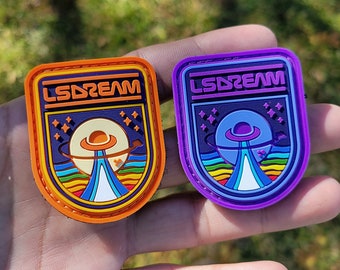 Blast Off LSDream inspired PVC Patch by : Eccentric Visuals |  LSDREAM