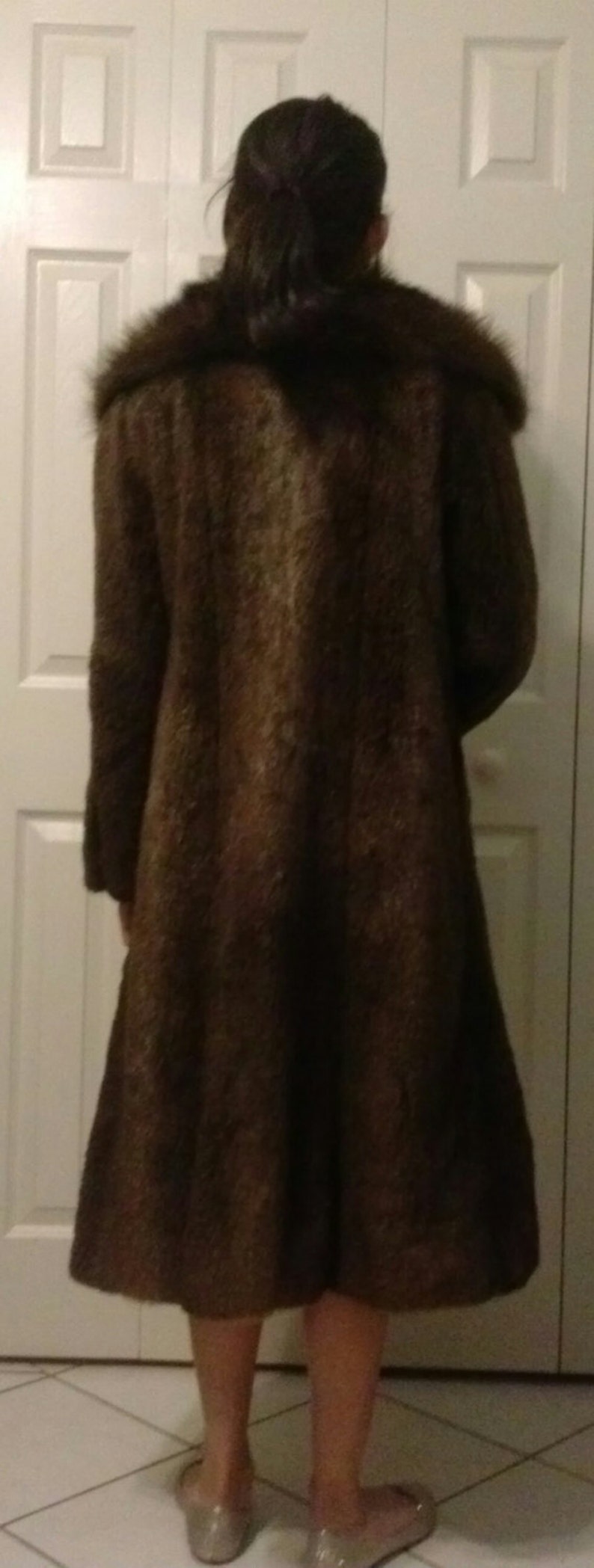 Vintage Neustadter Furs Designed by Galanos Sable Fur Etsy