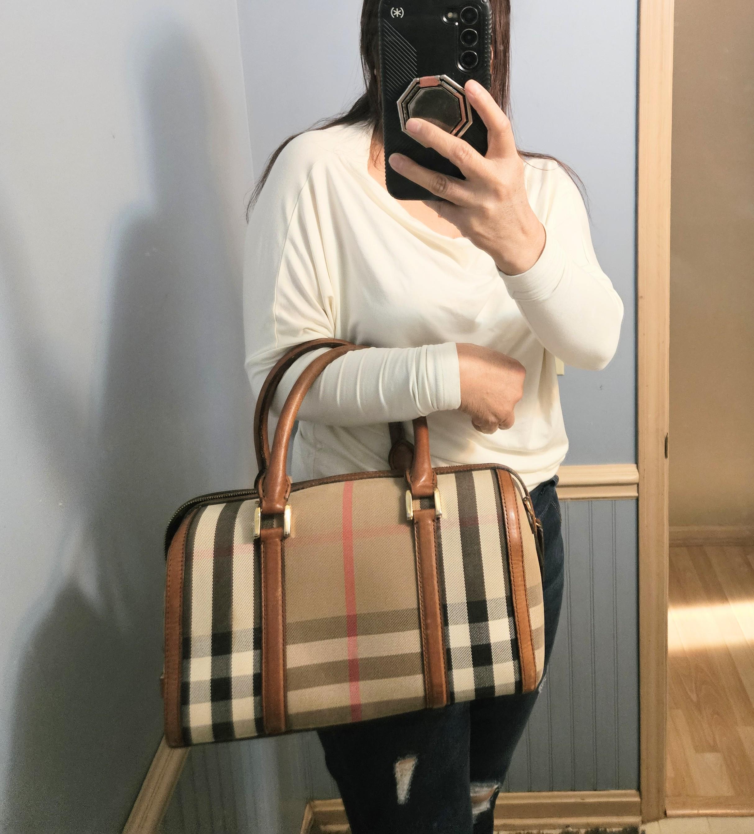 Burberry Boston Bag - Etsy