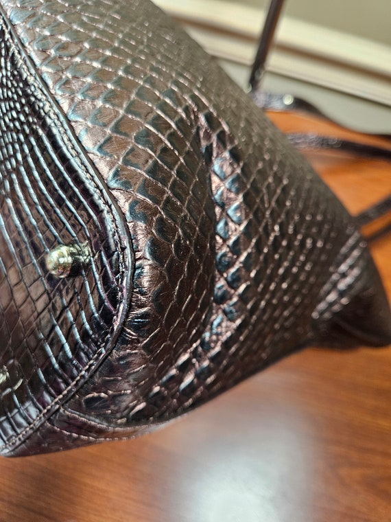 Brahmin Bronze Java Asher Melbourne Leather Tote … - image 6