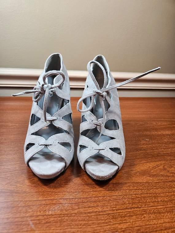 Aldo Grey Suede Shoes Eu Size 37