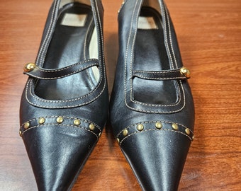 Coach Black Leather Shoes US Size 6 B