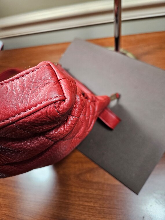Cole Haan Cross body Red Leather Bag - image 4