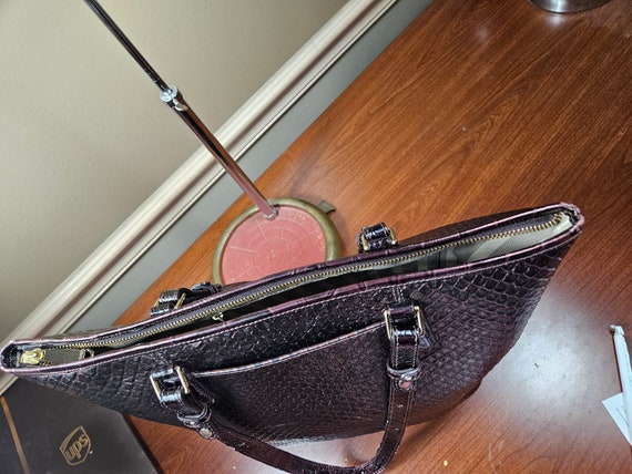 Brahmin Bronze Java Asher Melbourne Leather Tote … - image 3