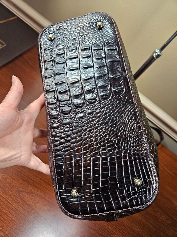 Brahmin Bronze Java Asher Melbourne Leather Tote … - image 4