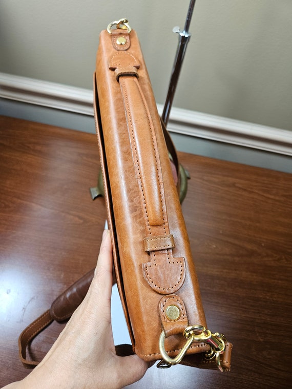 Georgetown leather Design Document Messenger Bag … - image 3