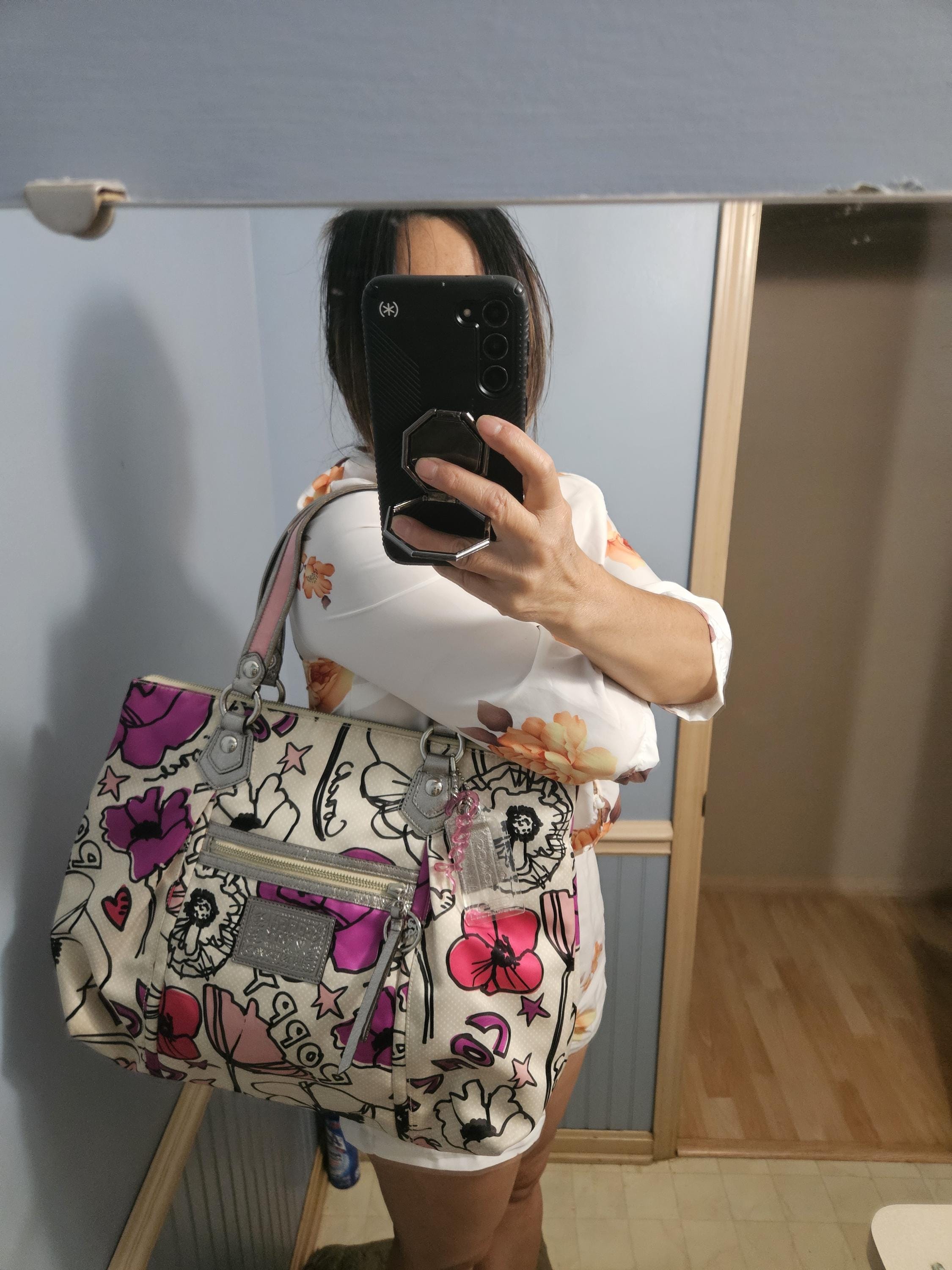 Coach poppy hobo bag hotsell