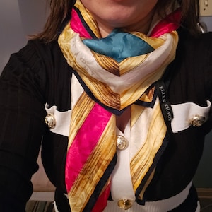 Ellen Tracy 100% Silk Scarf