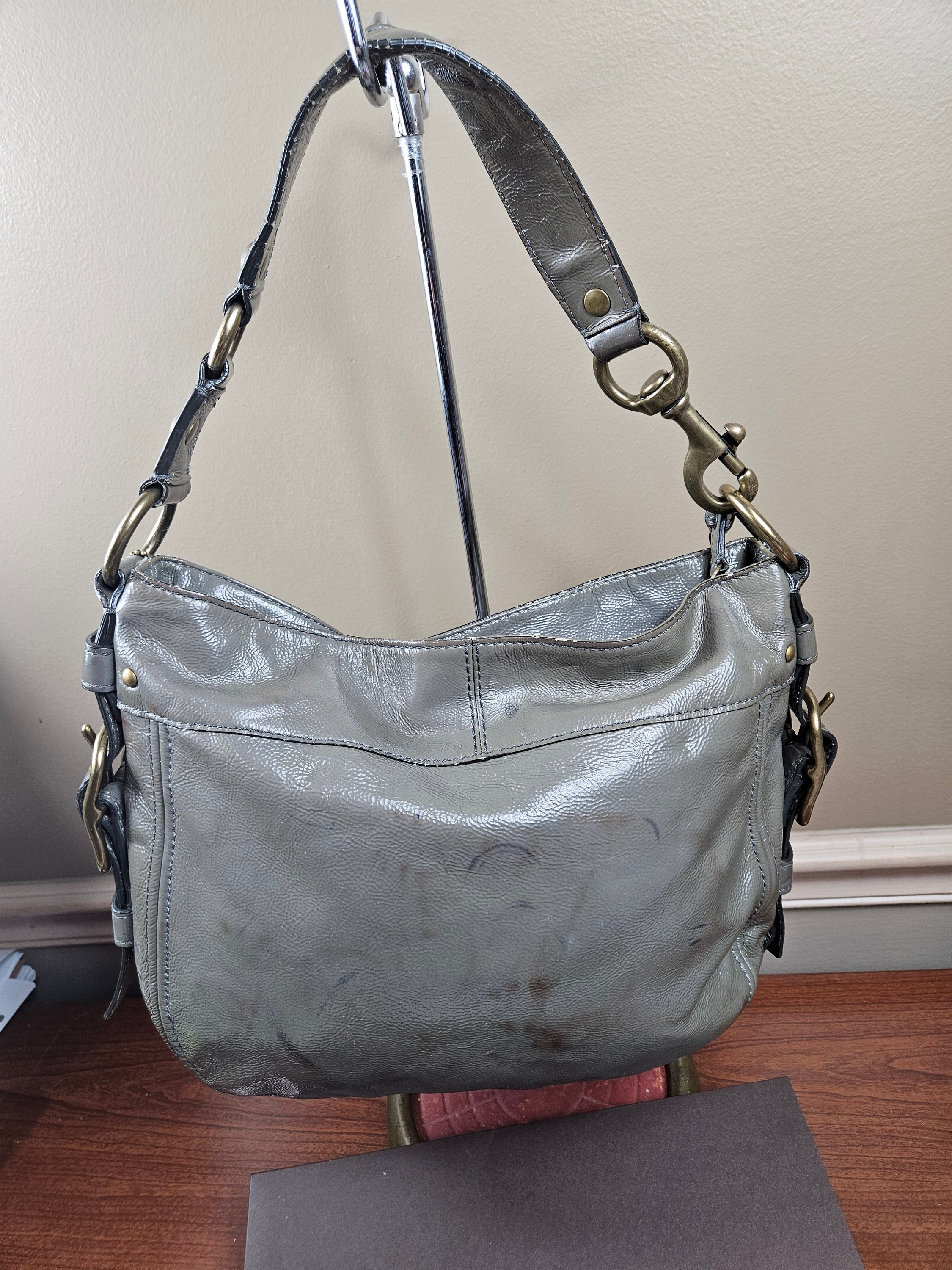 Auth Coach Hobo Handbag Etsy