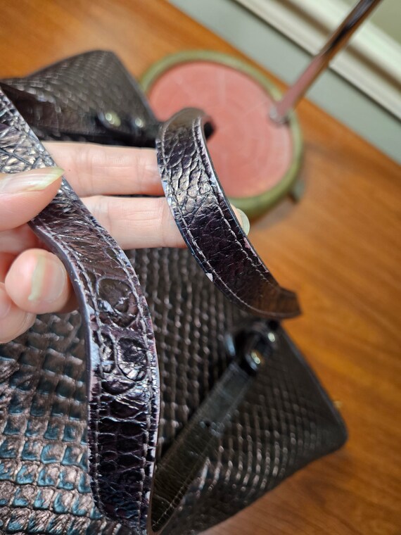 Brahmin Bronze Java Asher Melbourne Leather Tote … - image 7