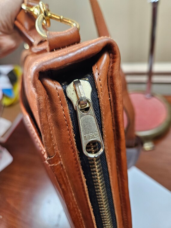 Georgetown leather Design Document Messenger Bag … - image 4